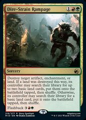 Dire-Strain Rampage - Foil - Promo Pack