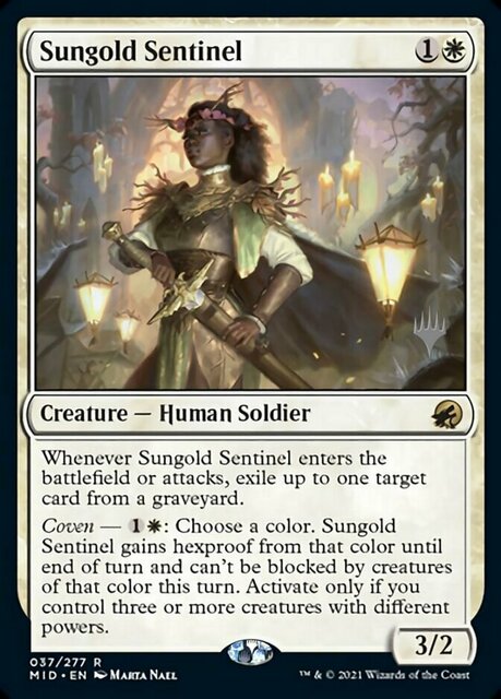 Sungold Sentinel - Foil - Promo Pack