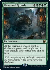 Unnatural Growth - Foil - Promo Pack