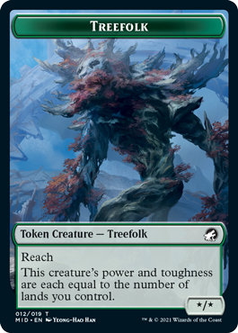 Treefolk Token