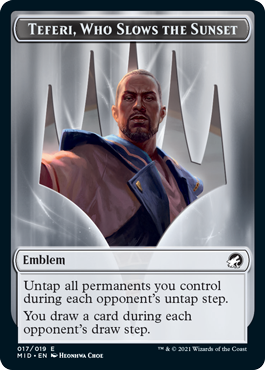 Emblem - Teferi, Who Slows the Sunset