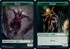 Beast (008) // Spider (011) Double-Sided Token