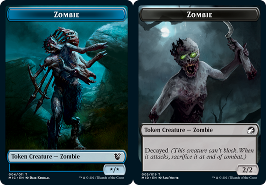 Zombie Token (004) // Zombie Token (005/019)