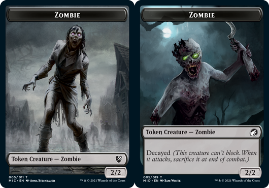 Zombie Token (005/011) // Zombie Token (005/019)