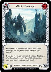 Glacial Footsteps (Red) - 1st Edition