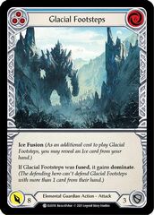 Glacial Footsteps (Blue) - 1st Edition