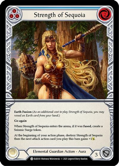 Strength of Sequoia (Blue) - 1st Edition