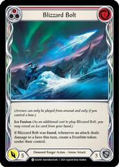 Blizzard Bolt (Red) - 1st Edition