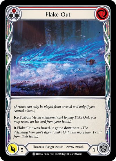 Flake Out (Red) - 1st Edition
