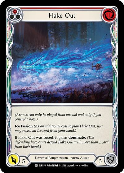 Flake Out (Red) - 1st Edition