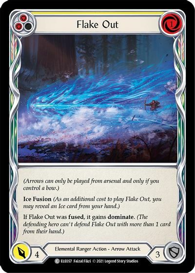 Flake Out (Yellow) - 1st Edition