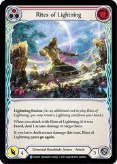 Rites of Lightning (Red) - 1st Edition