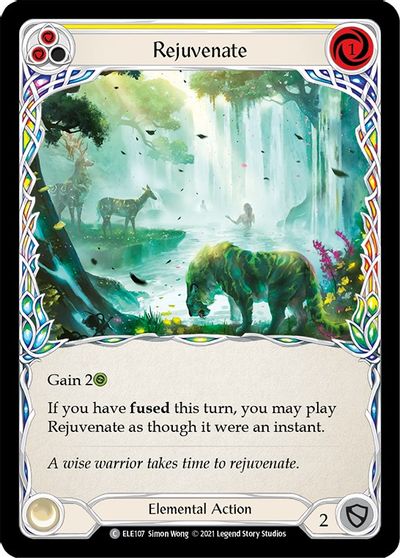 Rejuvenate (Yellow) - 1st Edition