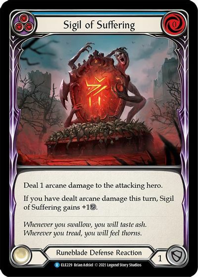 Sigil of Suffering (Blue) - 1st Edition