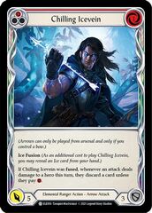 Chilling Icevein (Red) - Rainbow Foil - 1st Edition