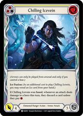 Chilling Icevein (Yellow) - Rainbow Foil - 1st Edition