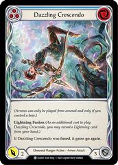 Dazzling Crescendo (Blue) - Rainbow Foil - 1st Edition