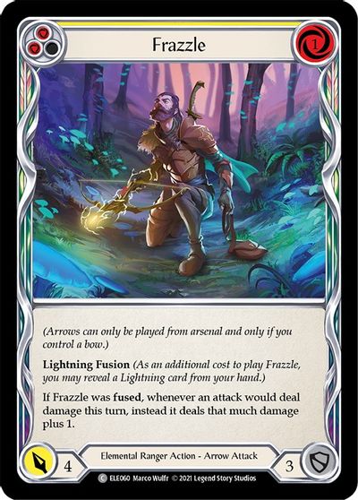 Frazzle (Yellow) - Rainbow Foil - 1st Edition