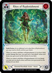 Rites of Replenishment (Red) - Rainbow Foil - 1st Edition