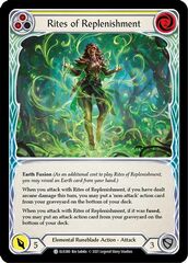 Rites of Replenishment (Yellow) - Rainbow Foil - 1st Edition