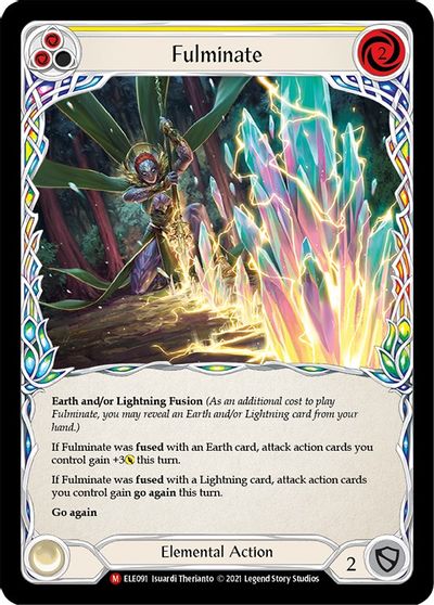 Fulminate - Rainbow Foil - 1st Edition