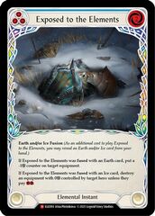 Exposed to the Elements - Rainbow Foil - 1st Edition