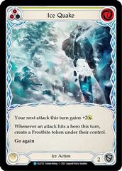 Ice Quake (Yellow) - Rainbow Foil - 1st Edition