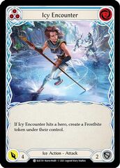 Icy Encounter (Yellow) - Rainbow Foil - 1st Edition