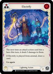 Electrify (Red) - Rainbow Foil - 1st Edition