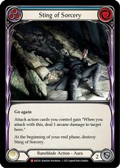 Sting of Sorcery - Rainbow Foil - 1st Edition