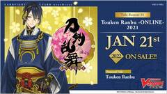 Cardfight!! Vanguard overDress: Title Booster 01 Touken Ranbu -ONLINE- 2021 Booster Box