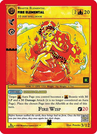 Fire Elemental 2/12