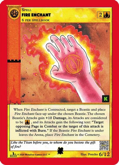 Fire Enchant 6/12