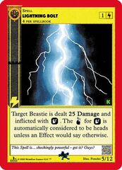 Lightning Bolt 5/12