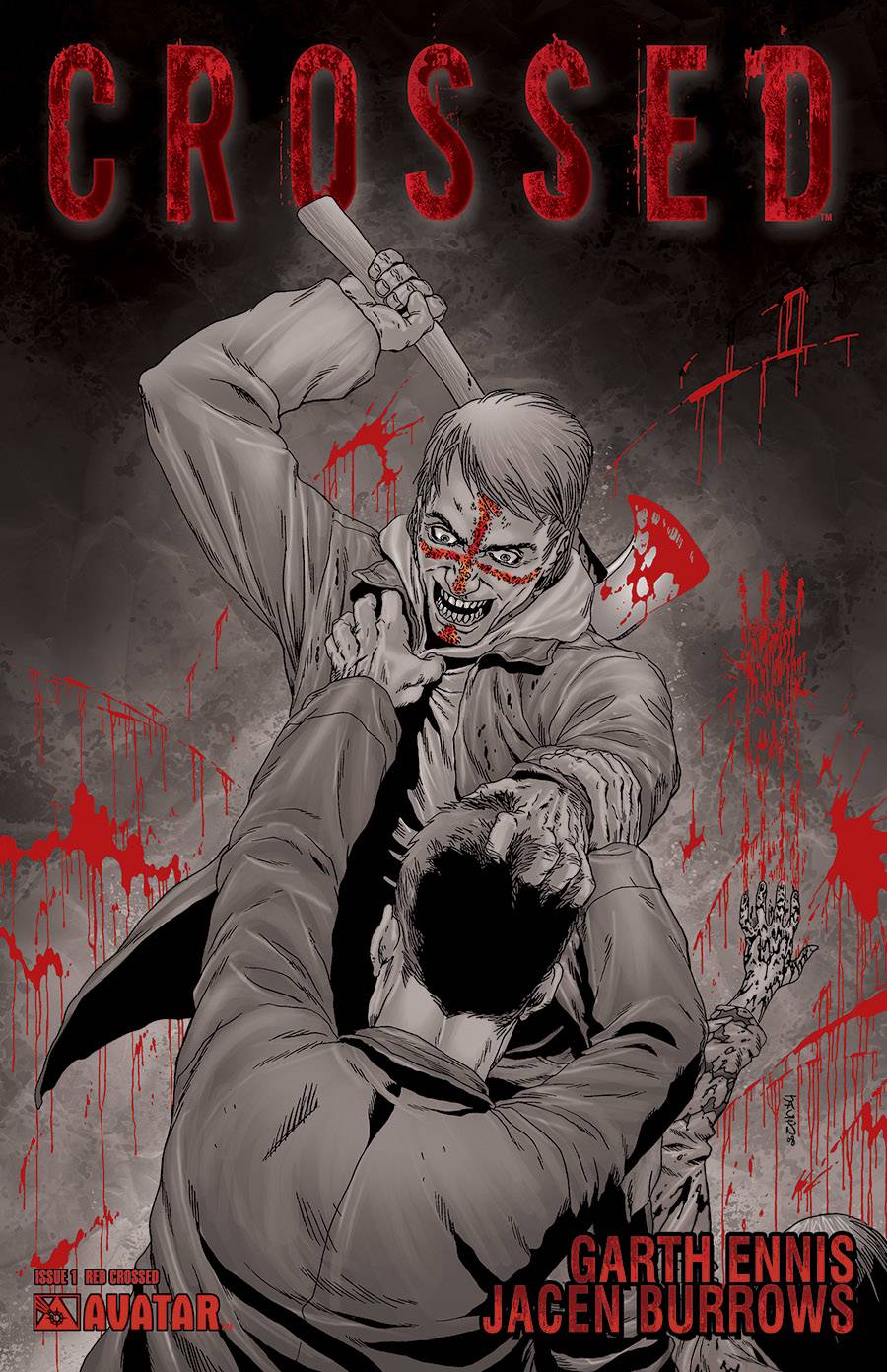 Crossed #1 Red Crossed Var (MR) (STL203199)
