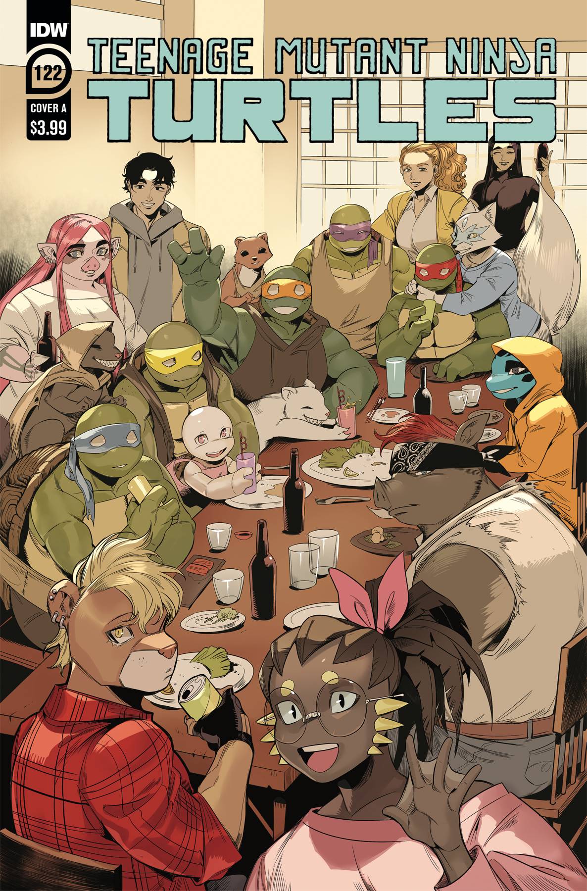 Tmnt Ongoing #122 Cvr A Nishijima (STL201982)