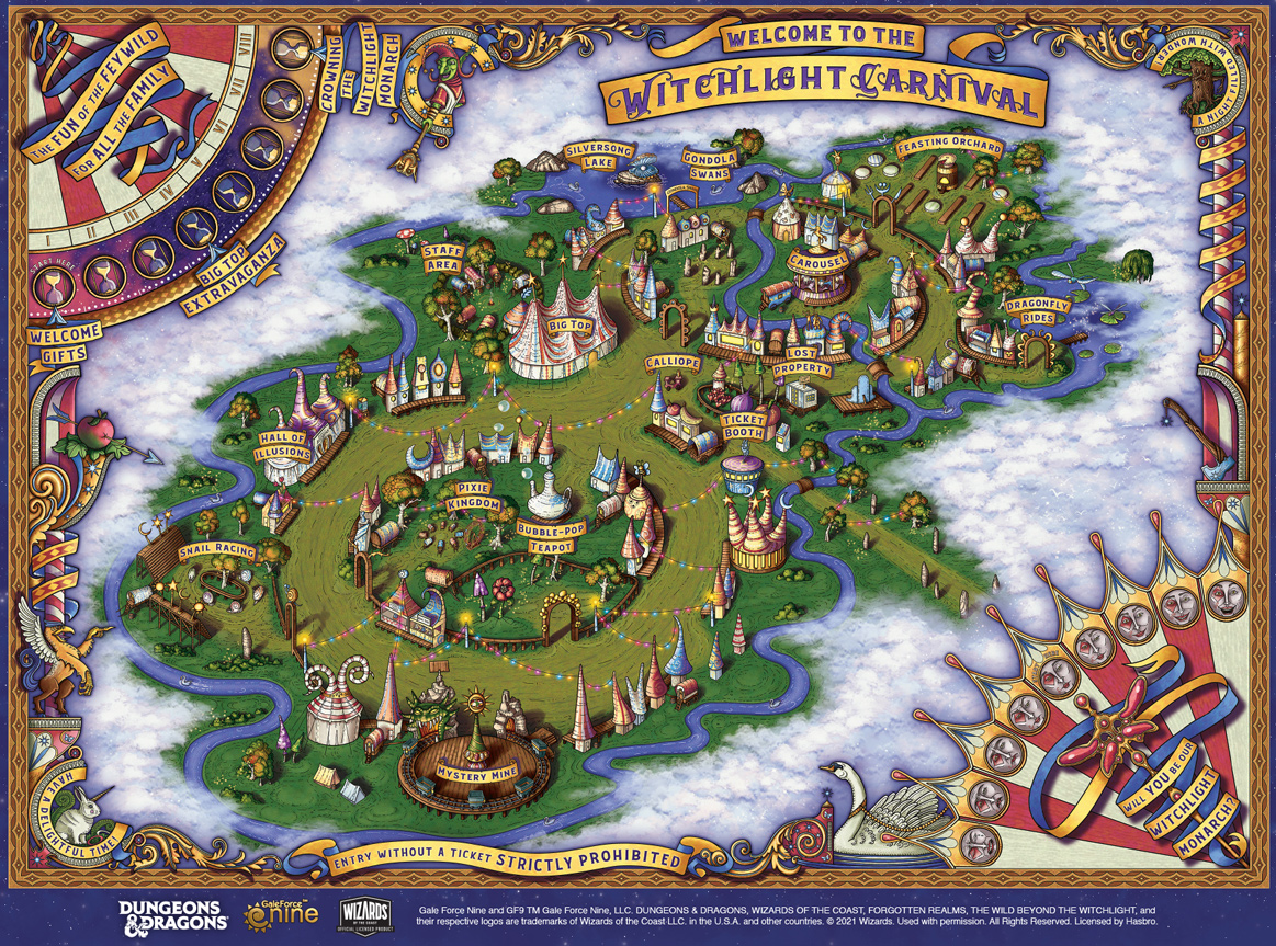 The Wild Beyond the Witchlight: Map Set