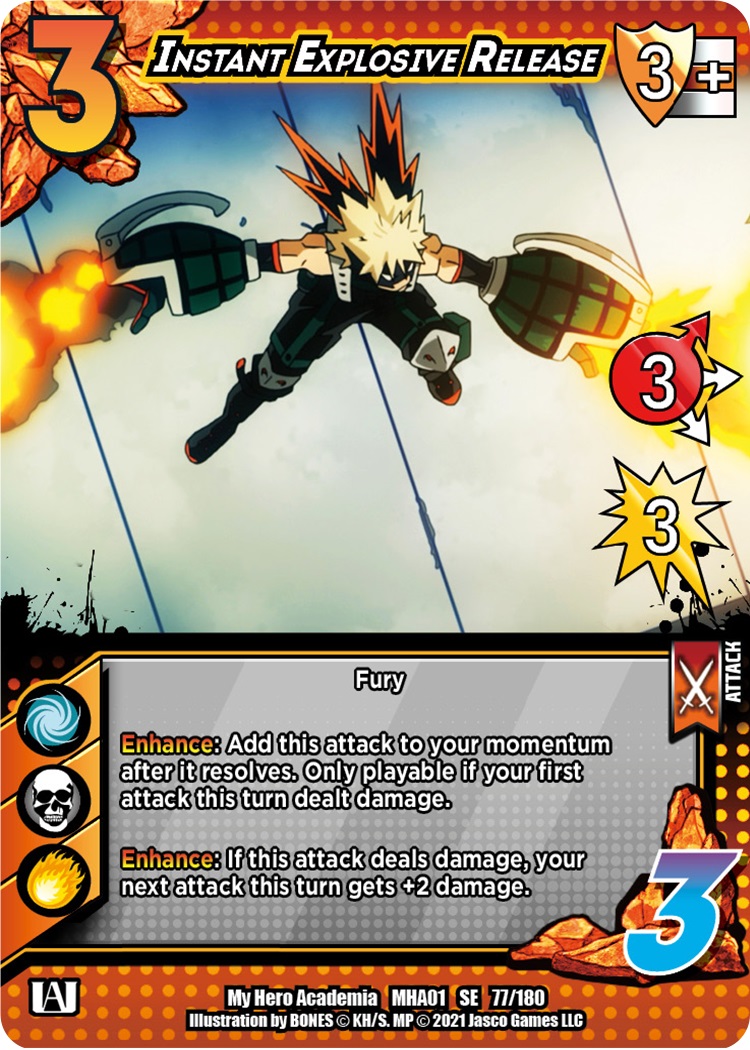 Instant Explosive Release
