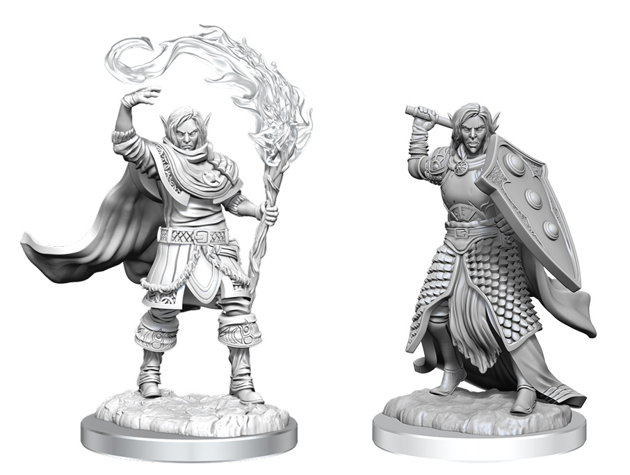 D&D Nolzurs Marvelous Miniatures: Elf Cleric Male