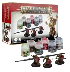 Age of Sigmar: Orruk Warclans - Gutrippaz + Paints Set 60-09 [OOP]