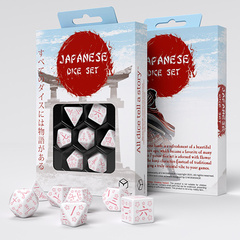 Japanese Dice Set: Cherry Blossom Petals