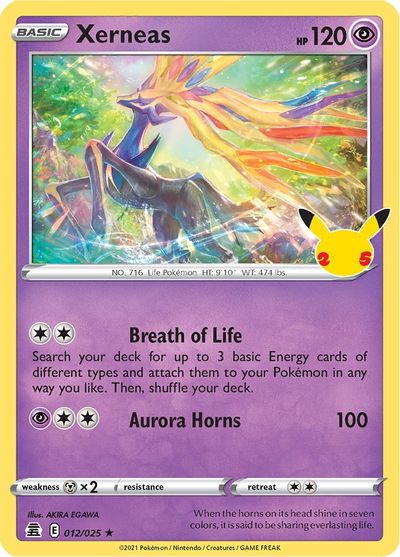 Xerneas - 012/025 - Holo Rare