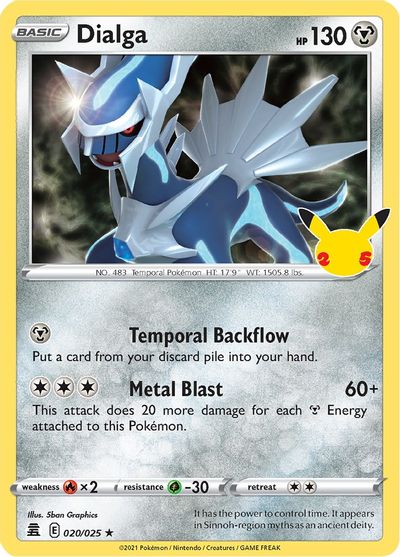 Dialga - 020/025 - Holo Rare