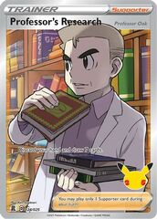 Professor's Research (Full Art) - 024/025 - Ultra Rare