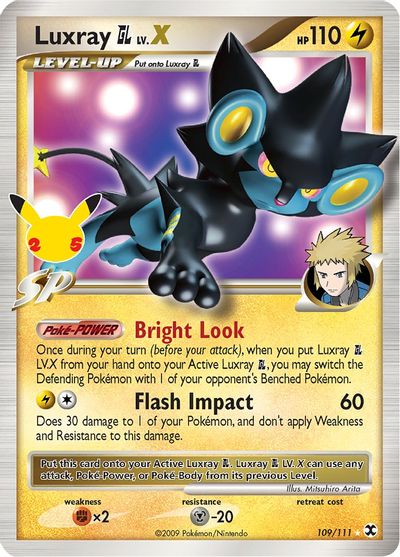 Luxray GL LV.X - 109/111 - Ultra Rare