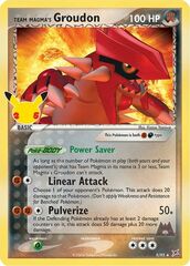 Team Magma's Groudon - 9/95 - Holo Rare Classic