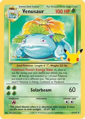 Venusaur - 15/102 - Holo Rare Classic