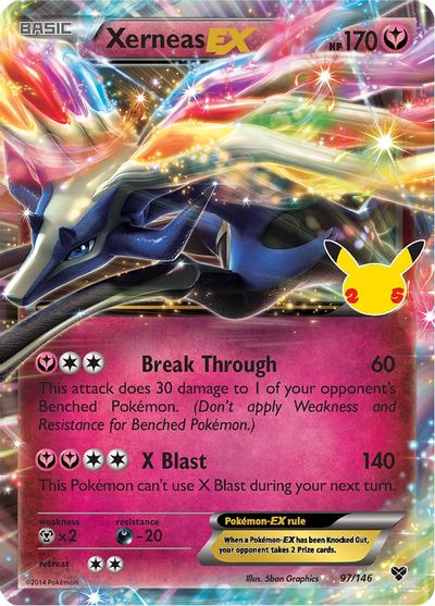 Xerneas EX - 97/146 - Ultra Rare