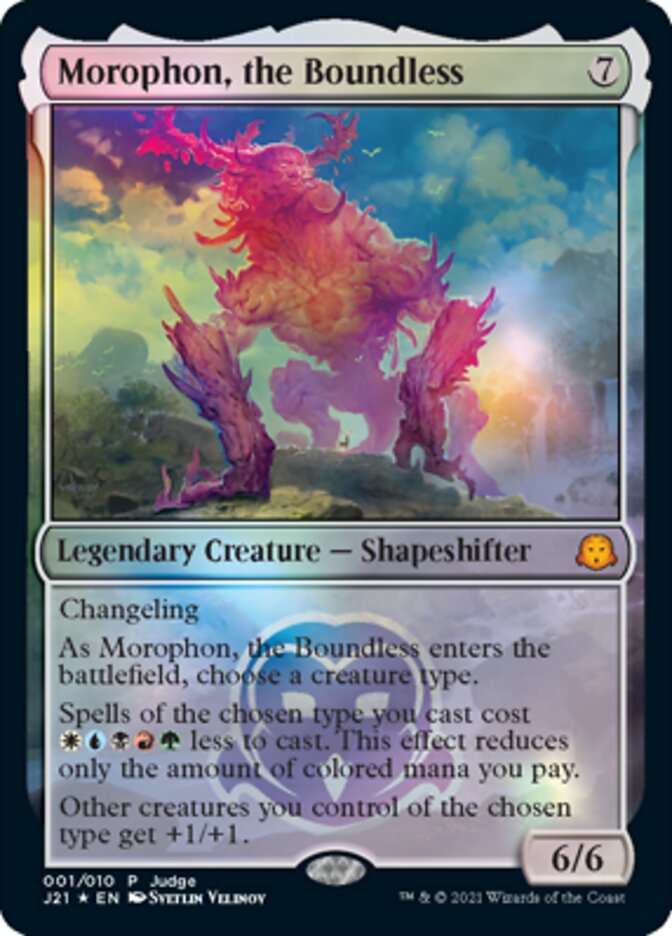 Morophon, the Boundless - Judge Foil