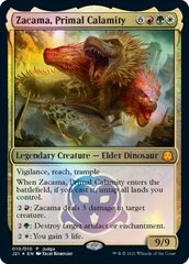 Zacama, Primal Calamity - Foil Judge Gift Cards 2021